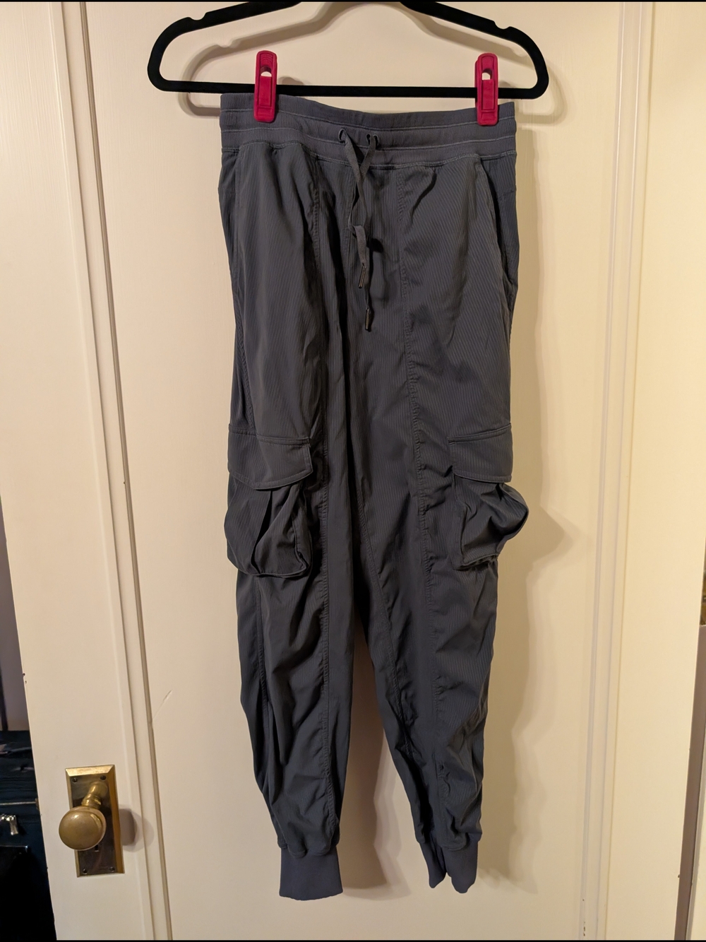 Lululemon Dance Studio Relaxed Fit Mid Rise Cargo Joggers - Oil Grey - XS
